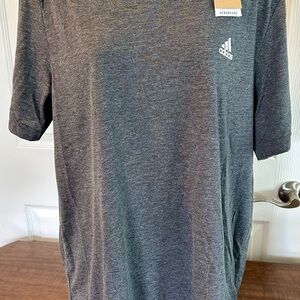 NWT, Adidas Men's Gray T-Shirt